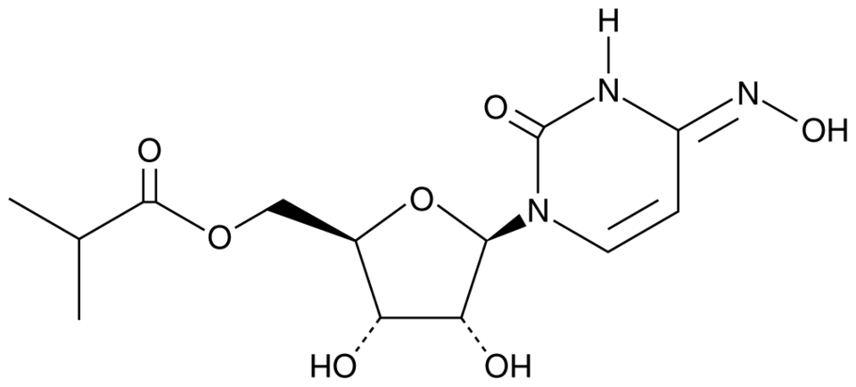 structure of molnupiravir